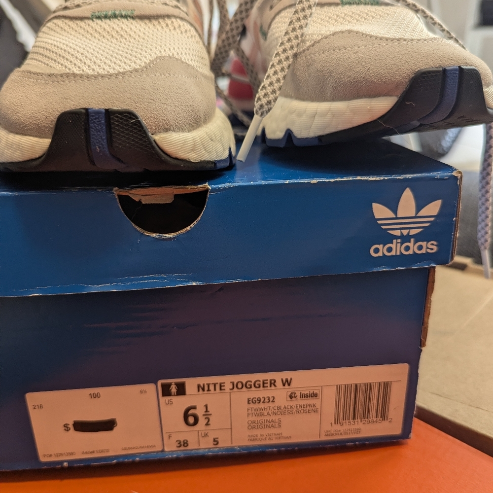 Adidas Nite Jogger Women's Sz 6.5 - Picture 7 of 8